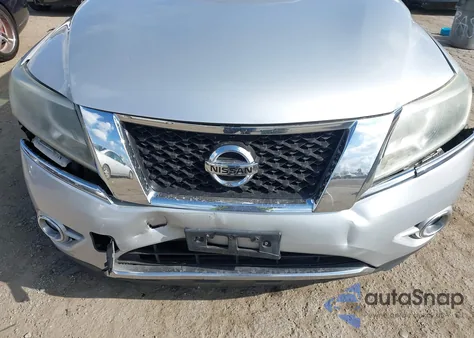 2014 Nissan Pathfinder Platinum from USA, damaged, VIN 5N1AR2MN7EC716584